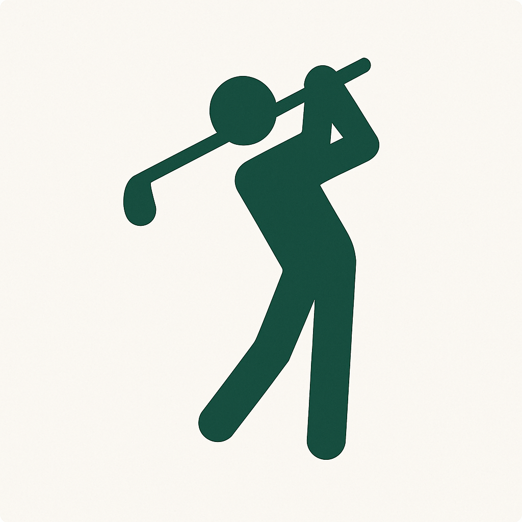 Scratch Golfer Icon